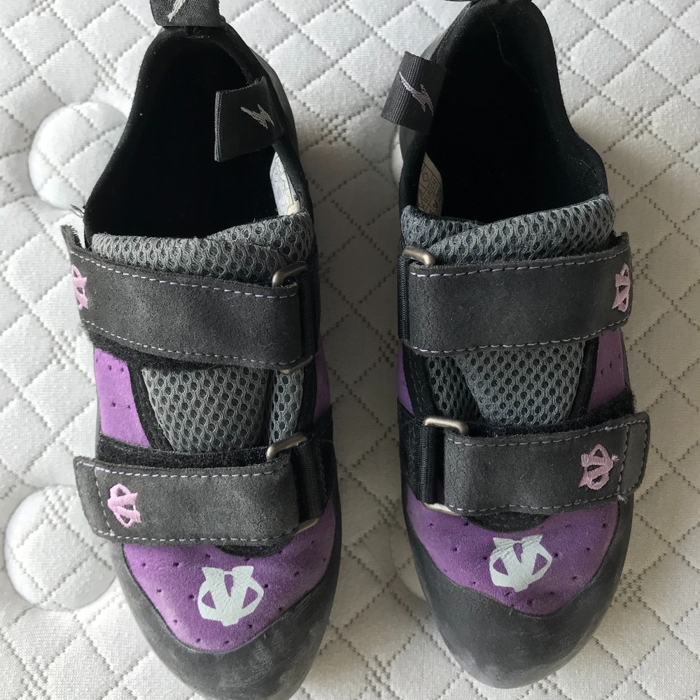 Unisex EVOLV Elektra VTR Rock Climbing Shoes Sz 6